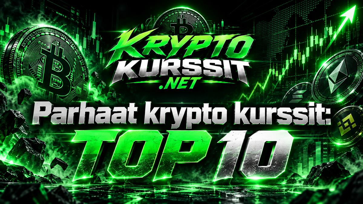 Parhaat krypto kurssit: top 10